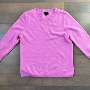 J Crew Cashmere classic-fit crewneck sweater